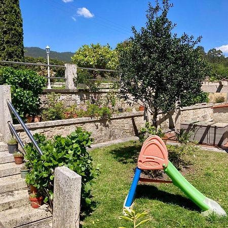 Apartamento Con Jardin Y Piscina Temporada Verano Privados Samieira Bagian luar foto