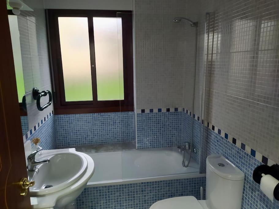 Apartamento Con Jardin Y Piscina Temporada Verano Privados Samieira Bagian luar foto