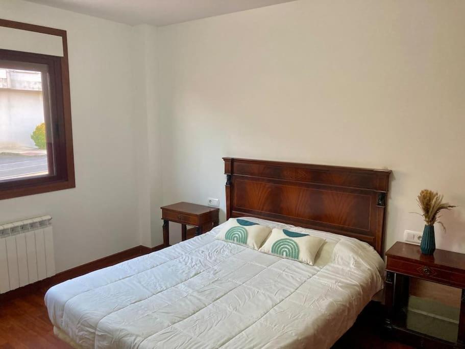 Apartamento Con Jardin Y Piscina Temporada Verano Privados Samieira Bagian luar foto