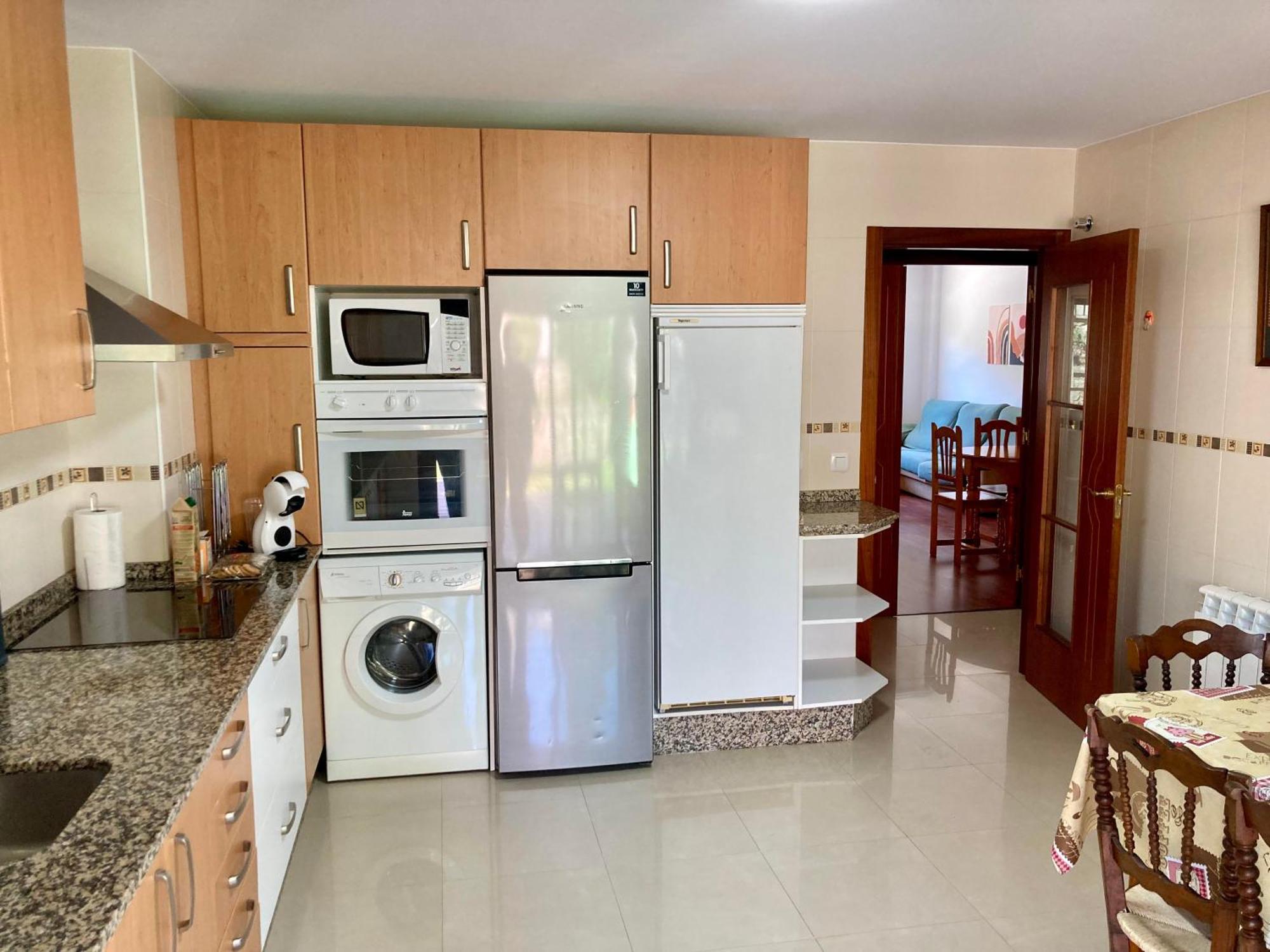 Apartamento Con Jardin Y Piscina Temporada Verano Privados Samieira Bagian luar foto